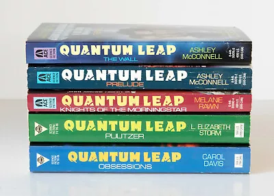 QUANTUM LEAP Series Lot Of 5 - Set Vintage 1st Printing PB Books 1990s TV Series • $24.99