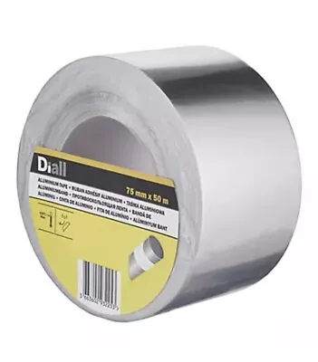 £7.49 • Buy Aluminium Foil Tape Diall Rolls Of 50mm 75mm 100mm New
