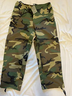 ECWCS USGI BDU Woodland Goretex Cold Weather Pant Trouser Military Camping/Hunti • $79