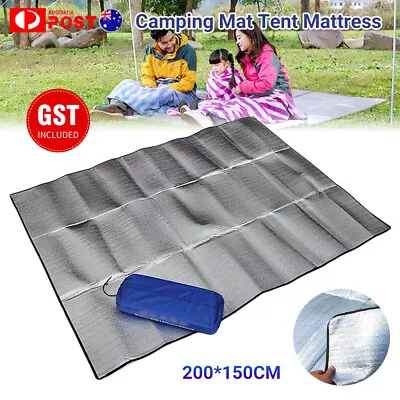 Foldable Camping Mat EVA Picnic Beach Tent Mattress Waterproof Aluminum Foil AU • $14.39