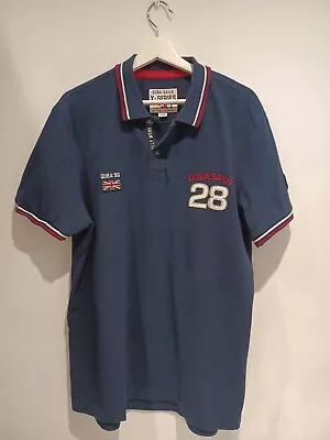 Quba Sails X Series Polo Shirt Navy Mens L • £15