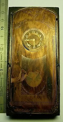 Copper Engraving Plate Clock Clock Clock Regulator Chime Pendulum Printing 7 • $51.57