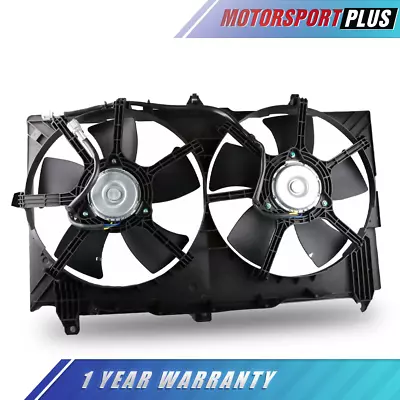 Dual Radiator Cooling Fan Assy For 03-07 Nissan 350Z Infiniti G35 V6 21481CD000 • $77.88