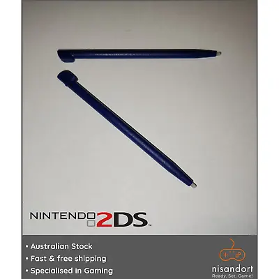 2x Nintendo 2DS Stylus Blue 🕹 (FTR-004) - Free Post - Australian Seller • $5.25