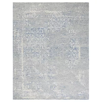 SAFAVIEH Metro MET905M Handmade Blue / Ivory Rug • $84.99