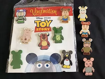 Disney Vinylmation Toy Story Complete 11 Pin Set & Chasers Jessie Lotso Bullseye • $59.99