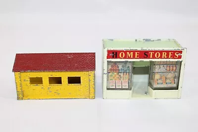 2 Vintage Lesney Matchbox Buildings: Shop Accessory Pack Home Store & Garage • $36
