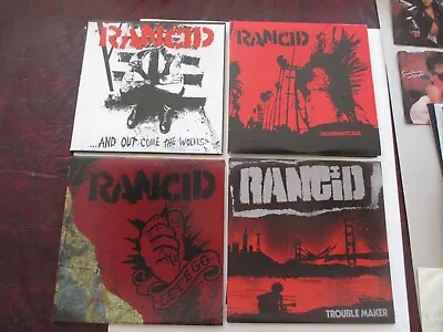 Rancid 4 Lp Lot - Lets Go - Trouble Maker - Indestructible - And Out Come The... • $60