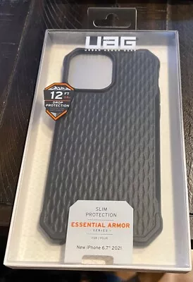 UAG - Essential Armor Case For IPhone 13 Pro Max (6.7 ) - BLACK - NEW • $14.99