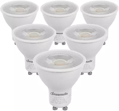 6-Pack Dimmable GU10 LED Bulbs 5000K Daylight 7W(50W Equivalent) UL Listed • $15.99