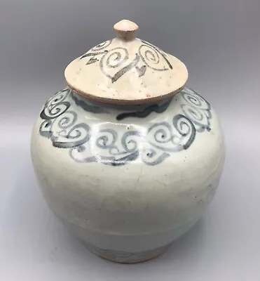 Chinese Ming Dynasty Large  Lidded Jar • £250