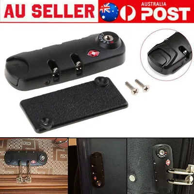 $12.66 • Buy TSA 007 Security Locks Digit Combination Lock Suitcase Bag Code Lock Travel AU