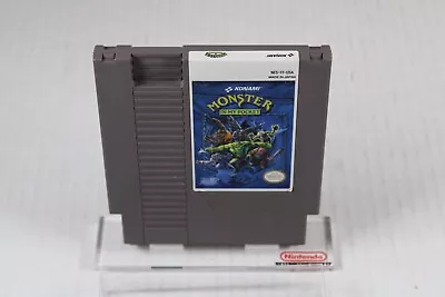Monster In My Pocket (Nintendo NES 1992) Authentic Game Cart And Plastic Sleeve • $70.99