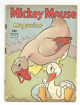 Mickey Mouse Magazine Vol. 4 #7A GD- 1.8 1939 • $115