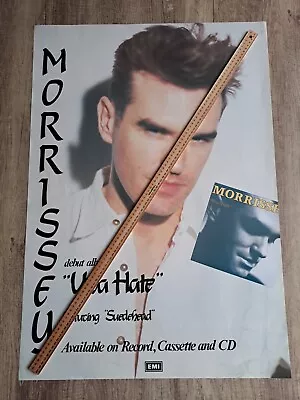 VINTAGE POSTER  Morrissey Viva Hate Store Promo (1988) 890x620 NM The Smiths • $195