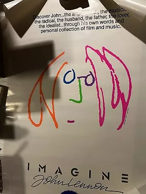 Vintage John Lennon Imagine Promo Poster- 41x28 • $11