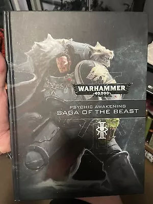 Warhammer 40000K 40K - Psychic Awakening: Saga Of The Beast - Hardcover • $12