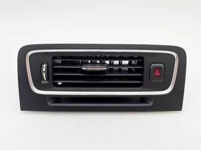 2011 - 2018 Volvo S60 Center Dash Dashboard Vent Hazard Button CD Slot Black OEM • $44.99