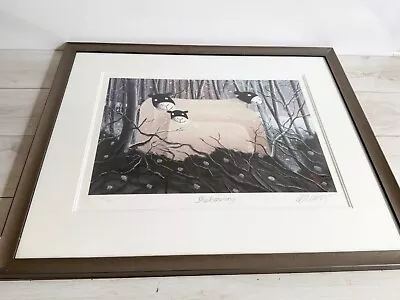 £349.99 • Buy Mackenzie Thorpe Signed Limited Edition Framed Print Sheltering 399/850 & COA 