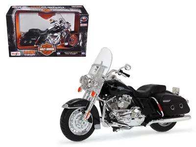 2013 Harley Davidson FLHRC Road King Classic Black 1/12 Diecast Motorcycle Model • $33.99