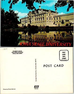 Student Union Iowa State University Ames Iowa Vintage Chrome PC • $19.99