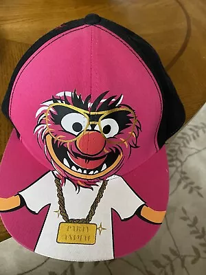 Muppets Animal Drummer Hot Pink Snapback Hat  Vintage • $19.99