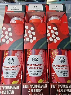 £15 • Buy The Body Shop Pomegranate & Red Berries Fragrance Mist & Dome Duo Gift Set