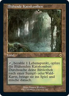 MTG Verdant Catacombs (Retro German NM Foil) [Modern Horizons 2] • $27.04