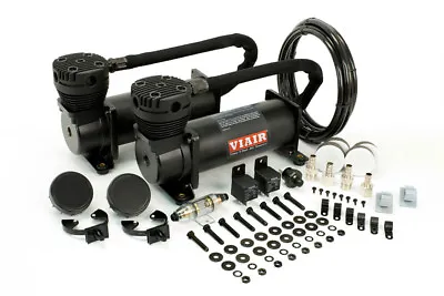 Viair 480C Dual Stealth Black Air Compressor Air Suspension Truck - 12V 200PSI • $479.95