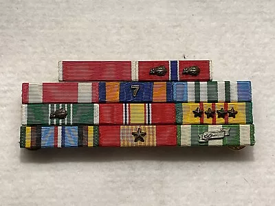 (11) Vtg US Army Military Ribbon Lot Set Vietnam Era Legion Merit Bronze Star 👀 • $5.99