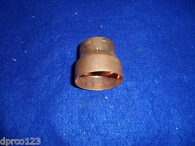 2  X 1-1/2  COPPER DWV REDUCER COUPLING BELL REDUCER BOTH ENDS FITS OVER PIPE • $6.50