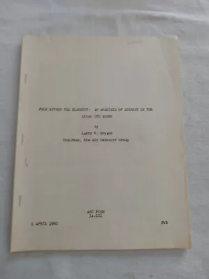 UFO Secrecy Vintage Author Signed Association Copy Larry Bryant Richard Hall • $149.95