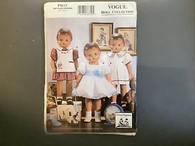 Vogue Doll Clothes Sewing Patterns 18  American Girl + Other Sizes 94 To Choose  • $9.50