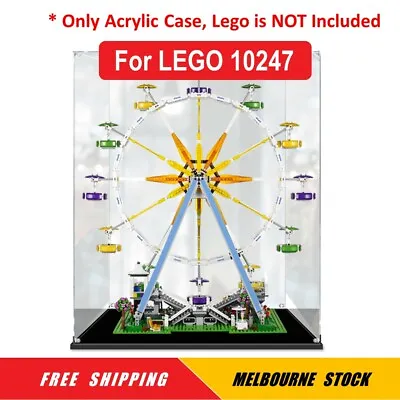 Display Case For LEGO 10247 Ferris Wheel Figure Storage Box Dust Proof Glue Free • $129.95