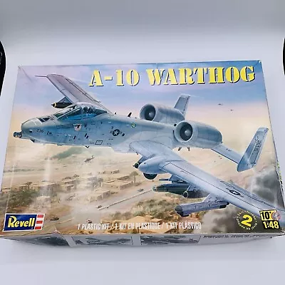 REVELL A-10 WARTHOG 1/48 Scale Model Airplane Kit 85-5521 New In Box 2011 • $24.79