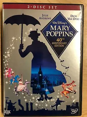 Mary Poppins (DVD 1964 2-Disc 40th Anniversary Disney) - STK • $4.99