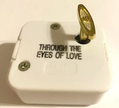 Sankyo Music Box Movements Mechanism Tune Through The Eyes Of Love Discontinued • $5