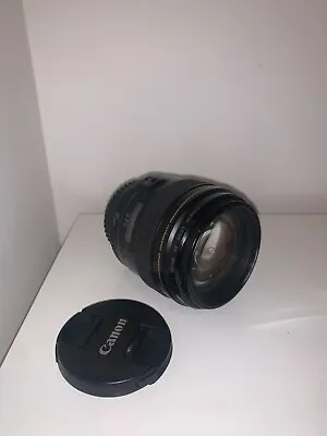 Canon EF 85mm F/1.8 USM Lens +  Lens Hood - Very Good Condition • £250