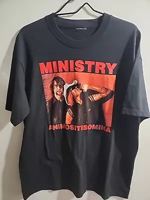2003 Ministry Animositisomina Fornicatour European Tour  T-shirt Size XL • $55