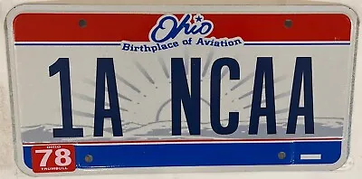 Vanity DIVISION I-A D1 NCAA License Plate College Football March Madness Bowl QB • $84.99