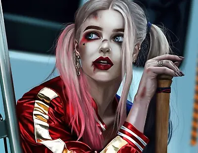 New Harley Quinn Movie Film Print Wall Art Premium Poster Size A5-a1  • $4.50