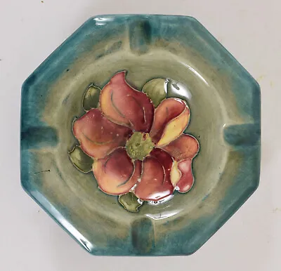 Moorcroft Pottery Clematis Ash Tray Bowl 1949-86 • $39.99