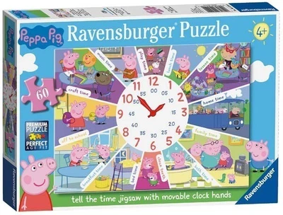 £10.99 • Buy Ravensburger Peppa Pig - Clock Puzzle - 60pc Jigsaw Puzzle