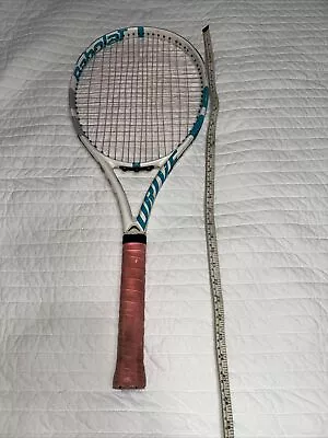 BABOLAT PURE DRIVE LITE TENNIS RACQUET 14 X 10 Pre Owned Read All Pink Woofer • $89.99