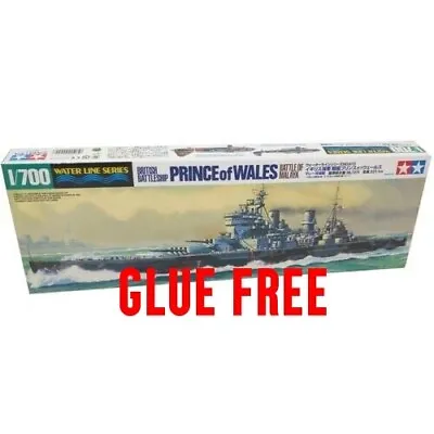 £26.80 • Buy Tamiya 31615 Battleship HMS Prince Of Wales Model Glue Free Plastic Kit 1:700