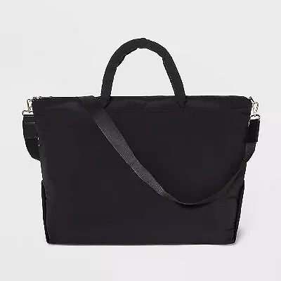 Athleisure Soft Puff Weekender Bag - A New Day Black • $28.19