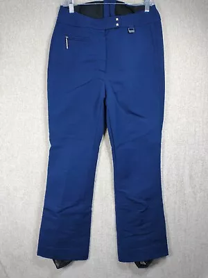 Vintage Topher Stirrup Ski Pants Nylon/Wool Blend Blue Women's Sz 32x31 Canada • $16.99