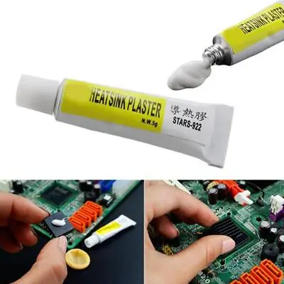 Heatsink Thermal Grease Paste Compound CPU Cooler Silicone Adhesive Cooling Glue • $2.40