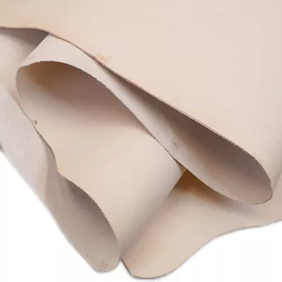 Natural Veg Tan Cowhide Leather  Sold & Cut By The Square Foot From SLC 3/4oz • $11.95