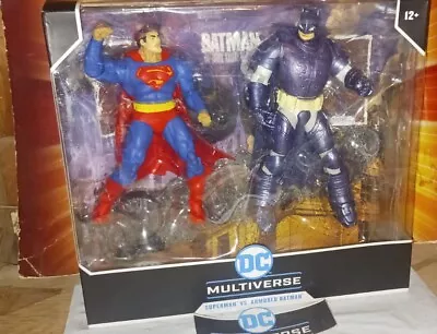 Dc Multiverse Armored Batman Vs. Superman Mcfarlane 2-pack  • $22.80